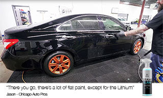 Lithium Ceramic Slam - Shines in Chicago Auto Pros 26 Product Test