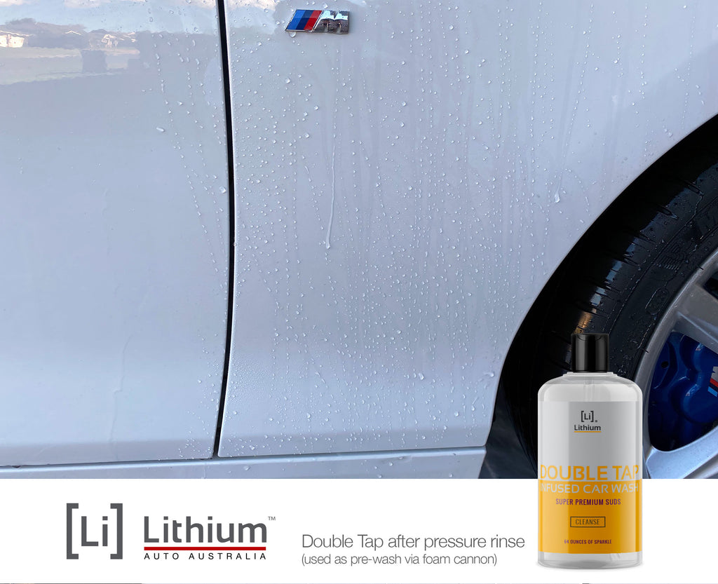 Double Tap Infused Car Wash Lithium Auto Care