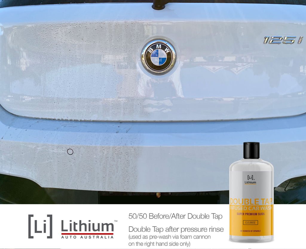 Double Tap Infused Car Wash Lithium Auto Care