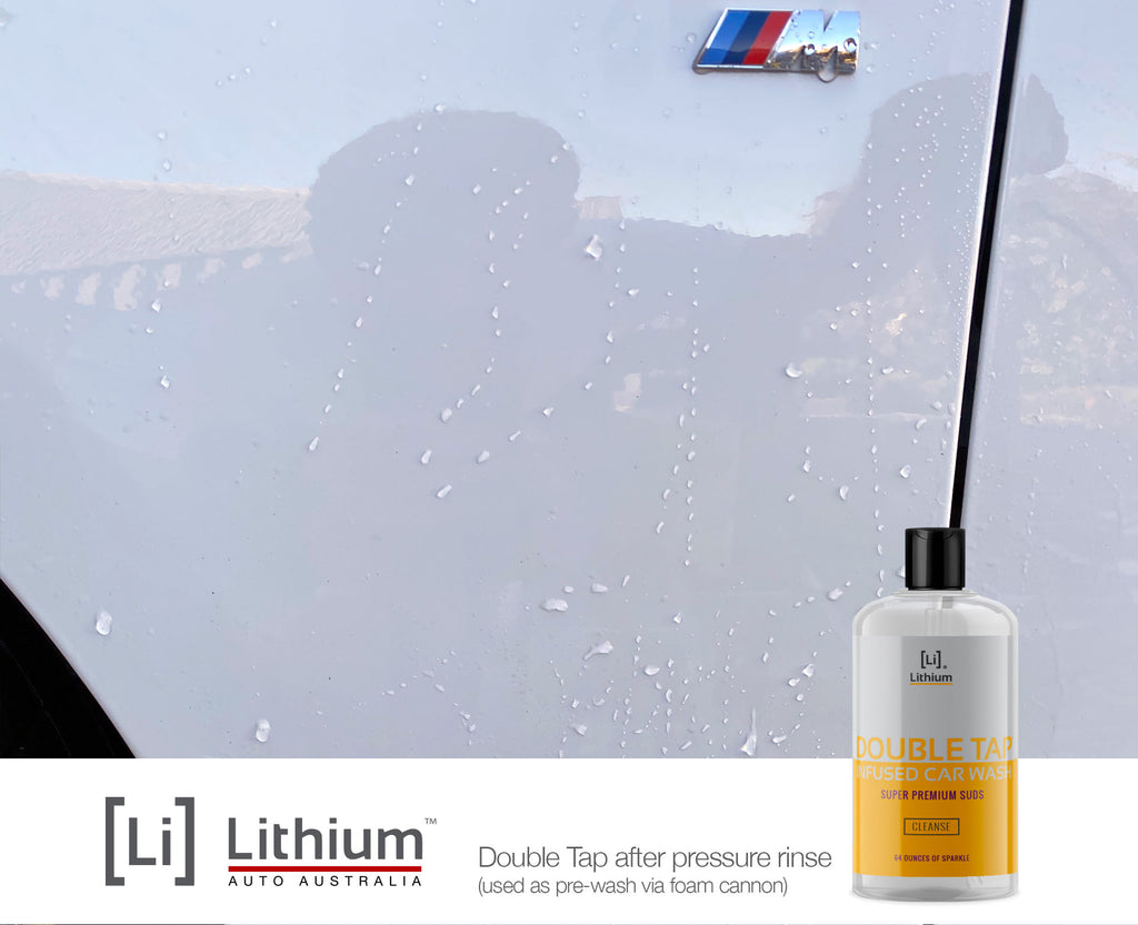 Double Tap Infused Car Wash Lithium Auto Care
