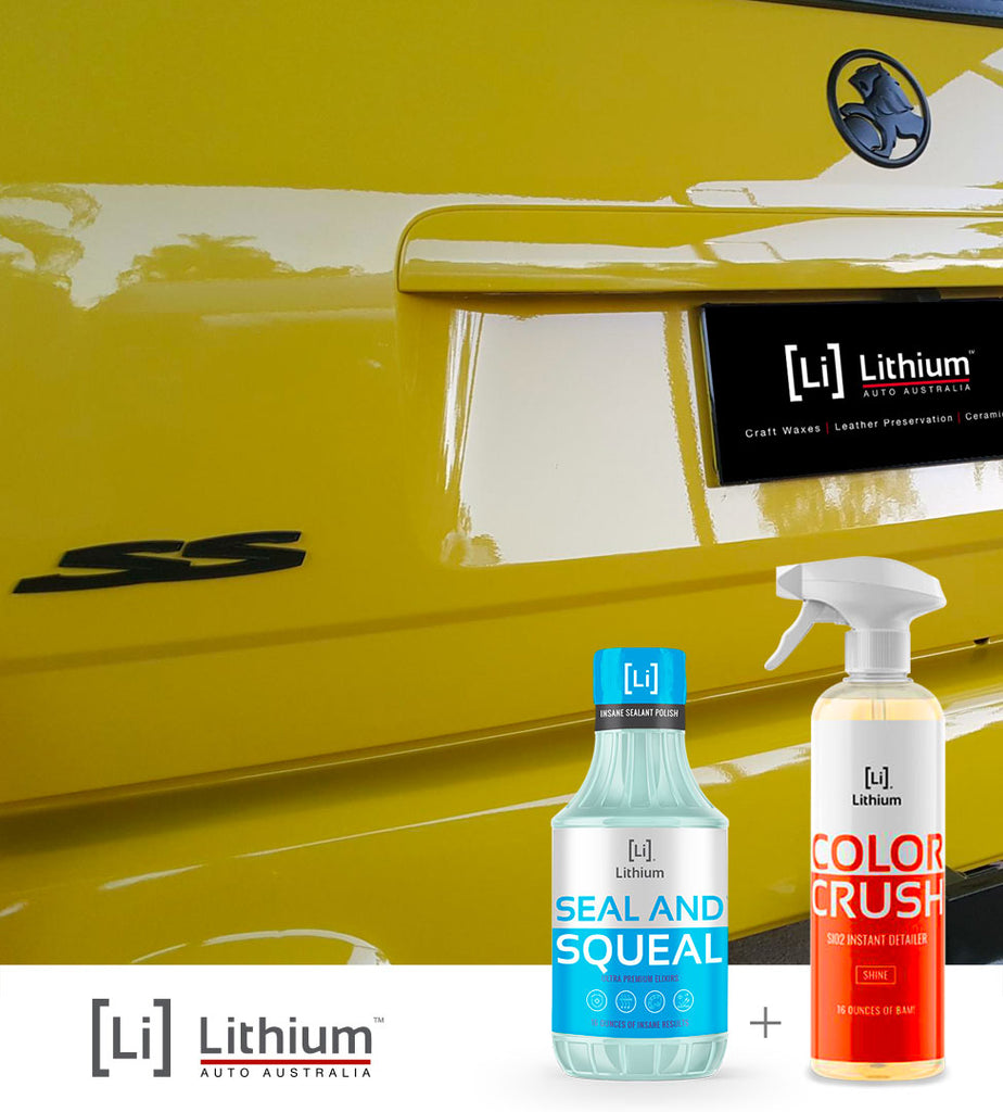 Seal & Squeal Ceramic Car Polish Lithium Auto Australia