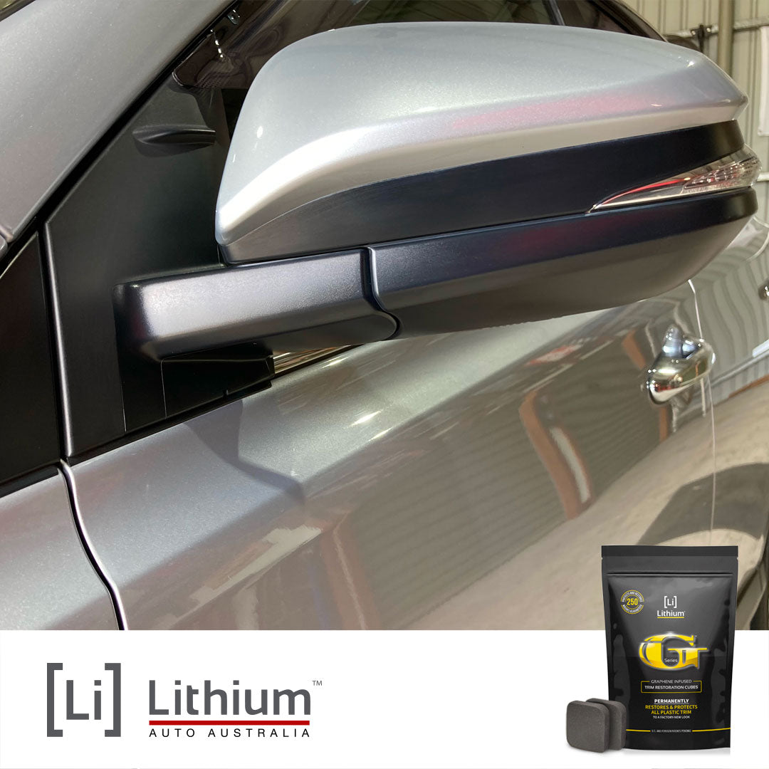 Black Trim Restorer - Graphene Trim Cubes Lithium Auto