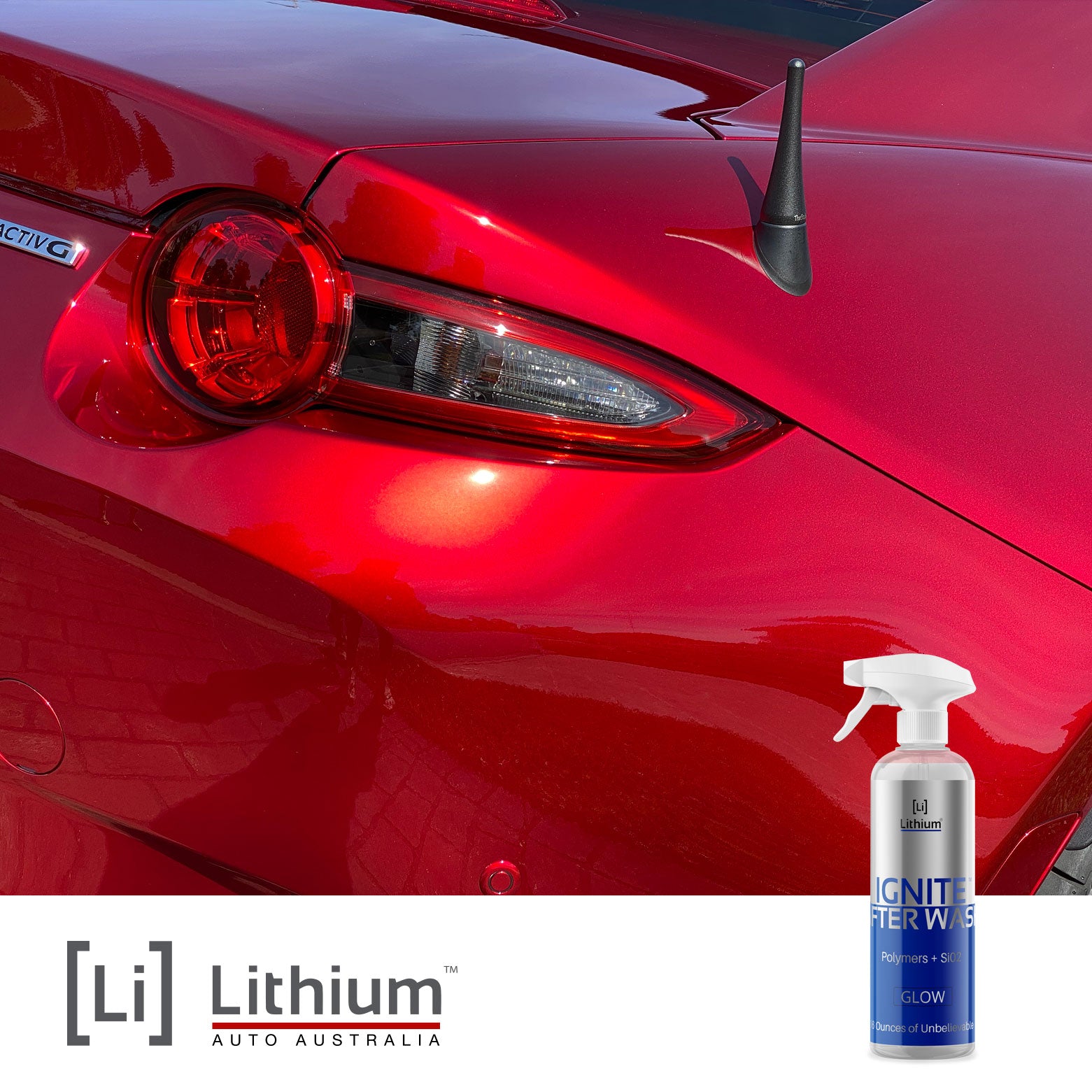 Ignite After Wash Car Drying Aid Lithium Auto Care Australia