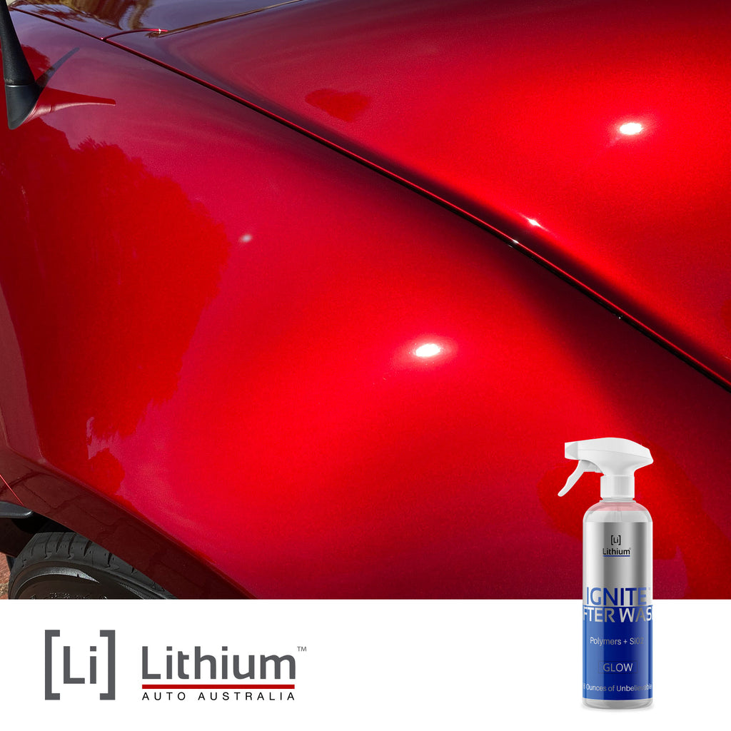 Ignite After Wash Car Drying Aid Lithium Auto Care Australia