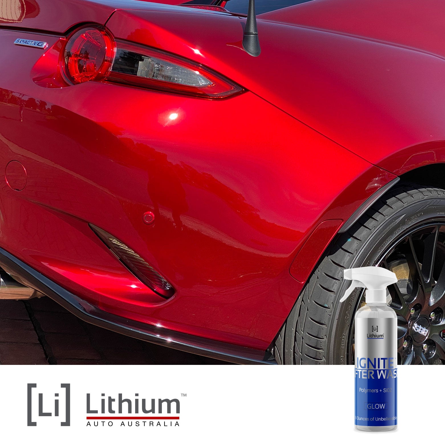 Ignite After Wash Car Drying Aid Lithium Auto Care Australia